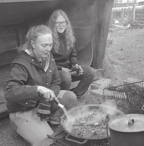 Upptäckarscouterna i Solberga nyligen firade