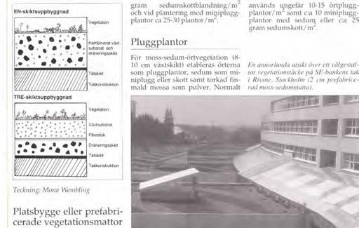 Två byggprinciper Man skiljer på en-skiktsuppbyggnad och tre-skiktsuppbyggnad. På platta tak (d v s med lutning upp till 10 grader) rekommenderas treskiktsuppbyggnad.