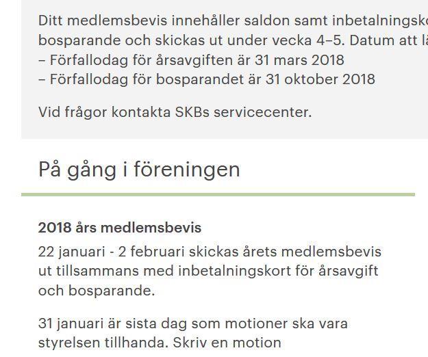 Även när det inte är några fel tar det tid innan vissa sidor visas ordentligt, och man kan tillfälligt se texter som Du har {{antalerbjudanden}} kallelse och Du har {{antalintressen}} intresseanmälan.