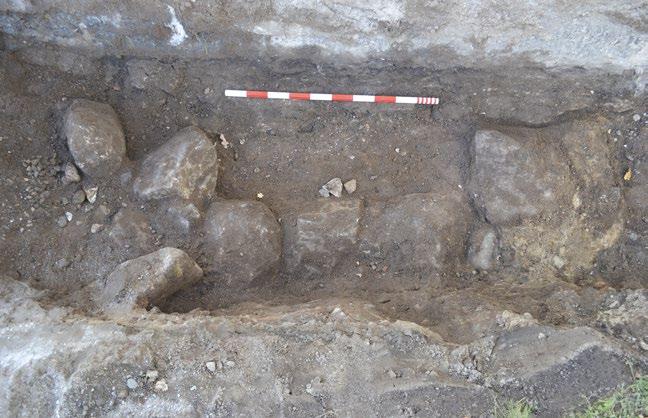 20 Grav A628 var en yngre individ där kranium, nyckelben, ryggrad, fingerben och revben var bevarade. Kraniet låg i upprätt läge och vänster arm låg i armställning C.
