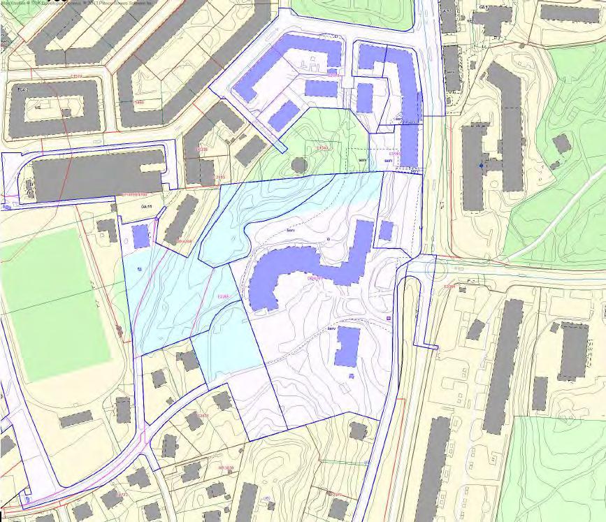 Planförhållanden Översiktsplan för Göteborgs kommun anger bebyggelseområde med grön- och rekreationsytor. Det finns inga riksintressen inom planområdet eller i närheten.