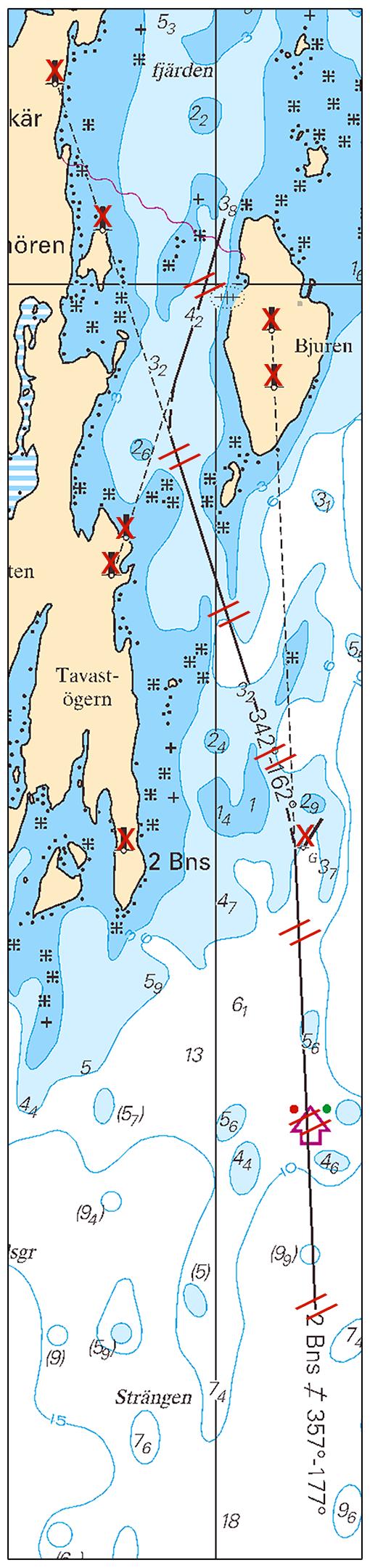 2014-09-11 4 Nr 511 Västra Kvarken. Täfteå. Sjöfartsverket, Norrköping. Publ. 10 september 2014 Bottenhavet 9702 Sjökort: 4, 41, 42 Finland. Bottenhavet. V till NV om Raahe. Indragna prickar.