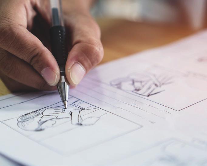 Je leert zelf stap voor stap omgaan met een ruim assortiment software en diverse digitale technieken, maar ook de algemene creativiteit wordt gestimuleerd.