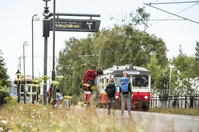 Upp 18 % i sommar Tåg i tid vecka 34 För tredje året i rad fortsätter ökningen av resenärer på Inlandsbanan.
