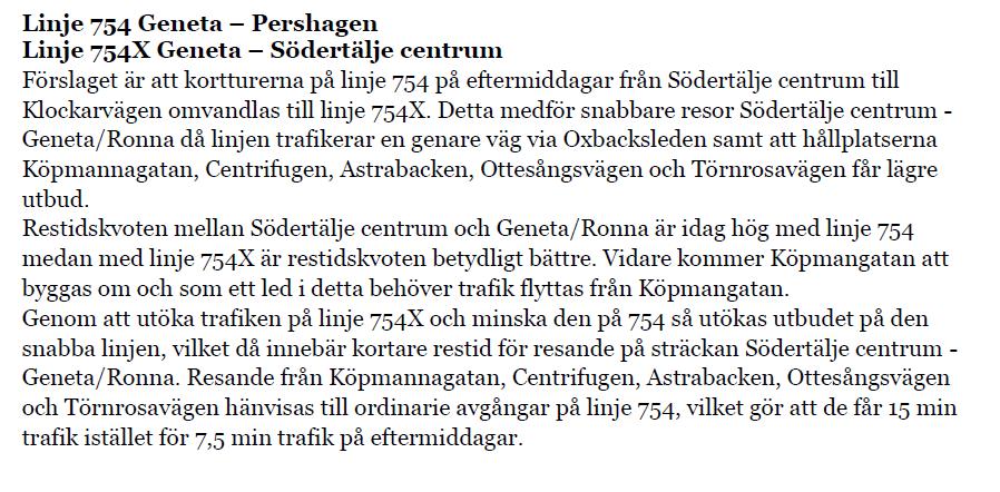 Bilaga 1 Remissvar inför trafikförändringar i SL-trafiken (T20)