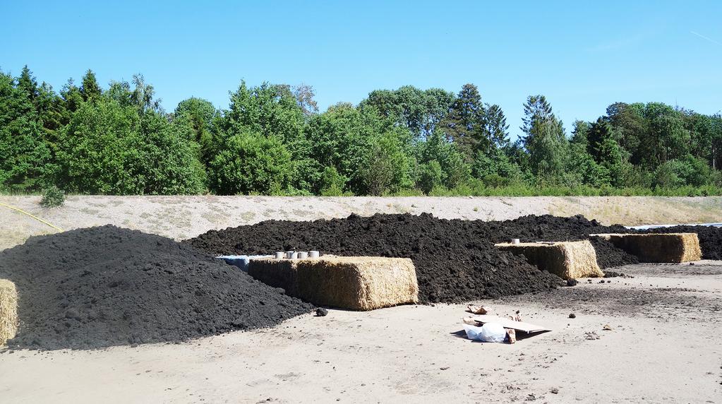 EXEMPEL PÅ RESULTAT FRÅN PROJEKTPERIODEN Reduktion av läkemedel och andra organiska miljöföroreningar under lagring och efterbehandling av avloppsslam Projektet finansieras av Naturvårdsverket,