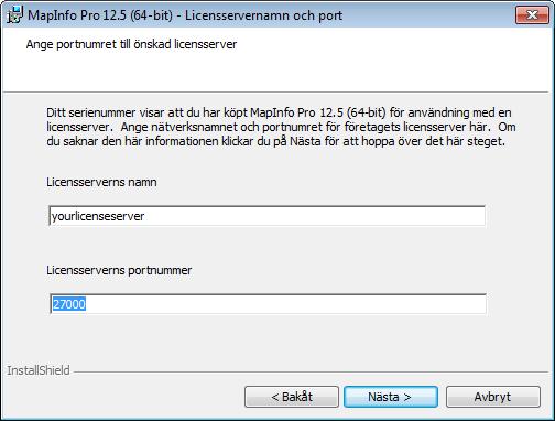 Distribuerbara licenser Distribuerbara licenser Vi har utvecklat en licensieringsmodell som gör att företag kan distribuera permanenta licenser med den MapInfo-licensserver som finns på DVD-skivan