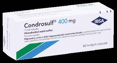 50 tablet Cena za 2 ks Condrosulf 400 mg 60 tobolek Kč 499,- 399,- 379,-24%
