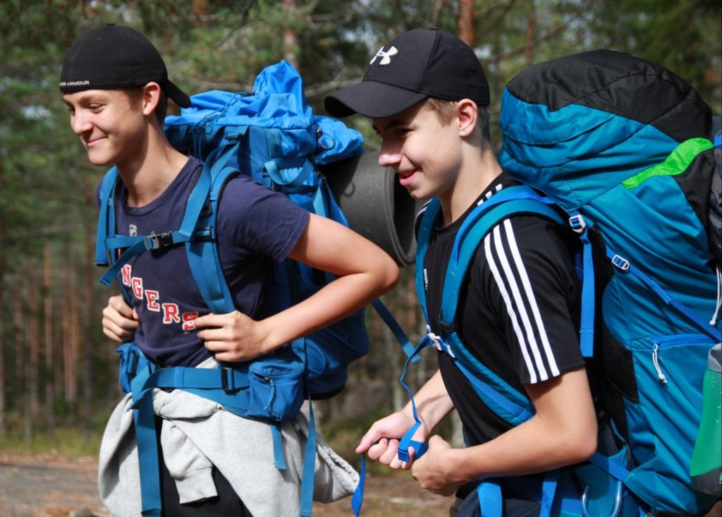 Åttorna på Bruksleden Under andra och tredje skolveckan var samtliga åttor ute på