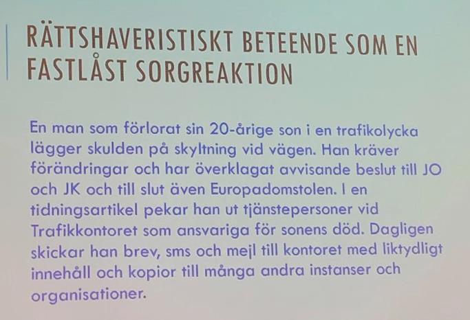 Nu återstod bara en kort avslutning och välförtjänt avtackning av arrangörerna och deras fantastiskt väl planerat och genomfört