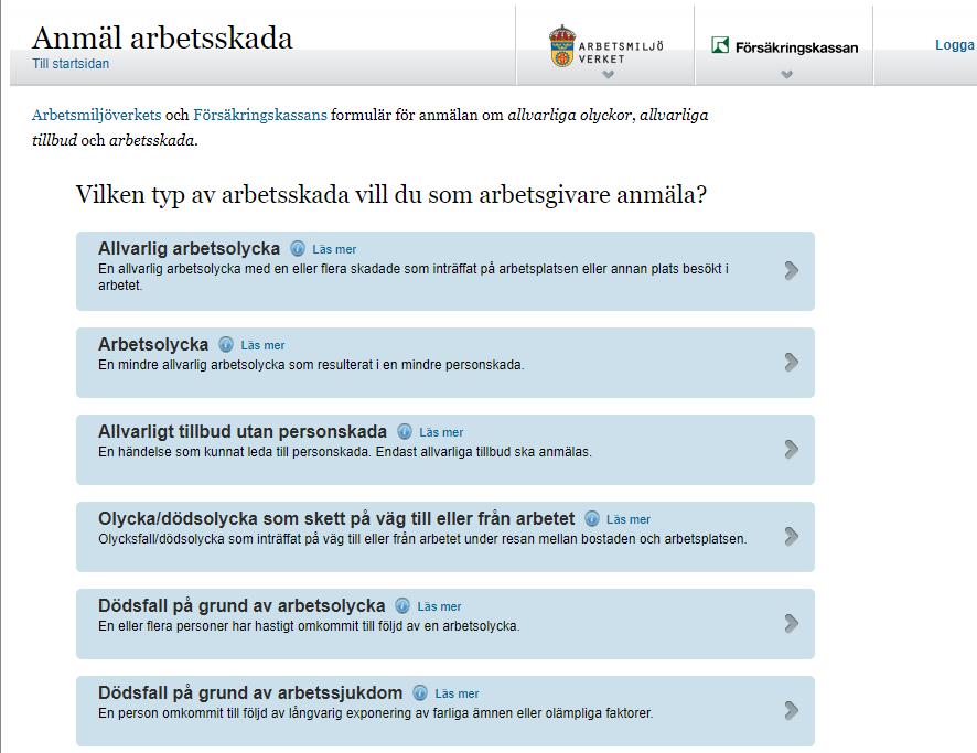 Försäkringskassan ser till och bevakar att arbetsgivaren vidtar åtgärder för att förhindra liknande arbetsskador.