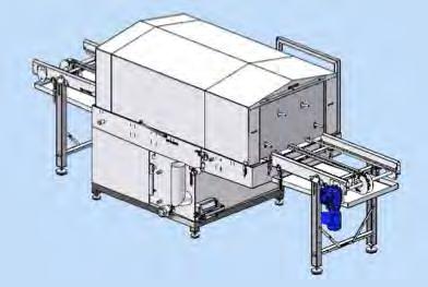 miljölådor av olika storlekar HMI-panel för betjäning av maskinen Automatisk vattenpåfyllning samt integrerat värmesystem Plug and Play-installation