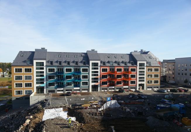 ENFARENHET INOM KOMMERSIELLA OCH BOSTADS PROJEKT West Side Solna. Nybyggnad av bostadshus med 252 lägenheterna.