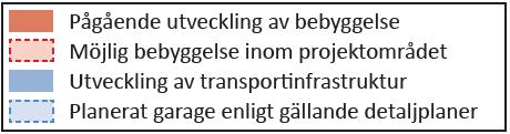 För att få en bakgrund till behovsanalysen och mer detaljer om trafikala utmaningar rekommenderas läsning av bilaga 1. 2.