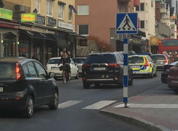 De numrerade objekten i kartan är objekt som kan påverka cykeltrafiken i centrala Sundbyberg, dessa objekt beskrivs närmare nedan. 1.