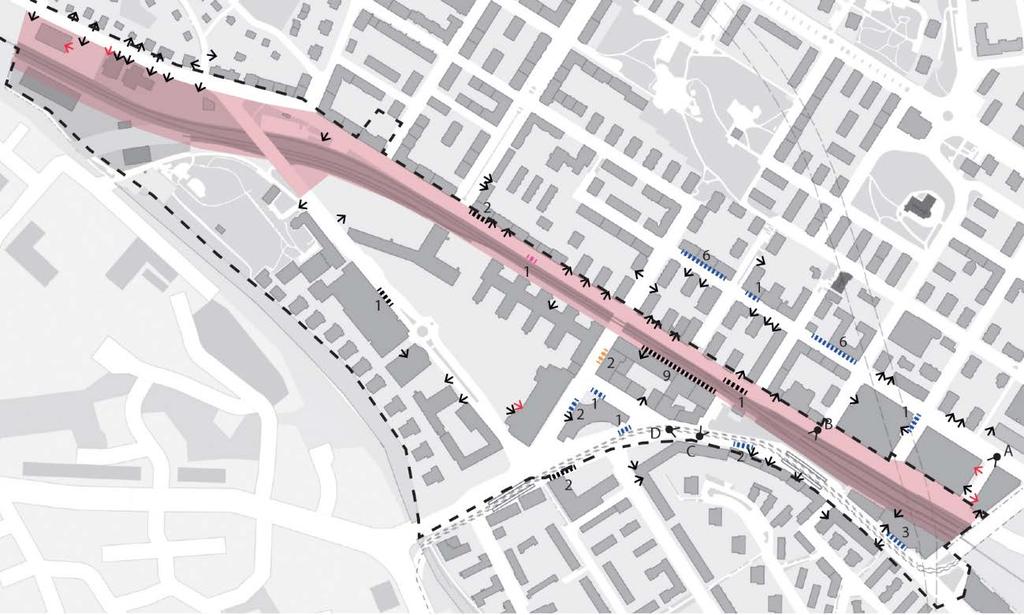 57. Lastzoner i centrala Sundbyberg.