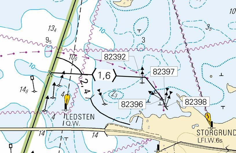 Ei merikartan mittakaavassa - Inte i sjökortets skala - Not to scale of chart (FTA, Vaasa/Vasa 2016)