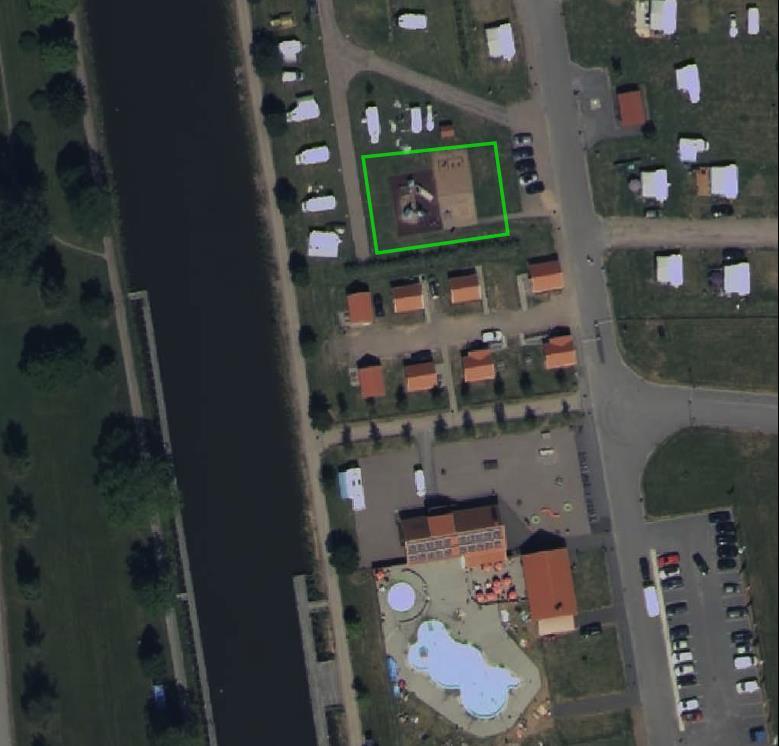 2 TÖREBODA CAMPING Befintlig lekplats på Töreboda Camping som har upprustats under 2014 och