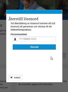 genomgått Steg 1. Har du glömt ditt lösenord?