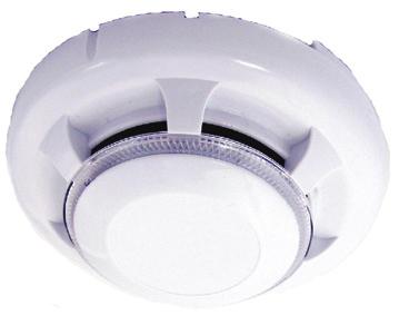 Detektorer analoga adresserbara 5100971-00A CN-PYS-DSCI Optisk rökdetektor med inbyggd siren som passar i de flesta miljöer inomhus. Enheten strömförsörjs från slingan.