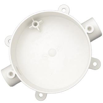 Värmesensorn i temperaturklass A1R reagerar på snabb värmestegring (differentialvärme eller max >54 C-70C) Omniview 360 LED-indikering, extern LED-indikeringsutgång Standardsockel IP24 och IP55