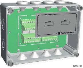 046632 SLZ-2 END CIRCUIT 5200270-00A IC21 WP INDICATION CTRL UNIT IC-21 Styr-/indikeringsenhet till objekt som branddörrar, -spjäll, -luckor etc. Enheten finns i två olika IP66 kapslingar.