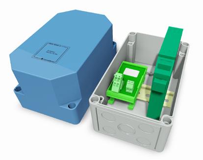 Adresserbar analog egensäker (IA) utrustning för Eex-utrymmen ADRESSERBAR ANALOG EGENSÄKER (IA) UTRUSTNING FÖR EEX-UTRYMMEN N1790 NS-ISOLATOR-A Analog egensäker isolator (Eex ia IIC) är