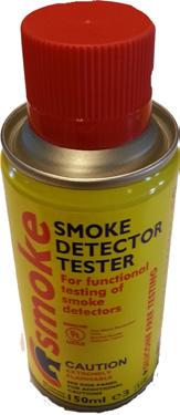 009153 TEST GAS FOR SMOKE DET. *DGR* Testgas Solo M8-01-053 150 ml för alla typer av rökdetektorer.