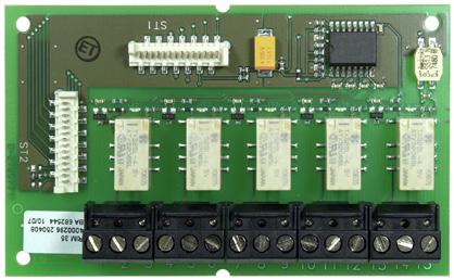 Aspiration, detektorer & tillbehör 5101341-00A SERIAL MODULE RS485 SIM 35 Sim 35 används för att sammankoppla ASP detektorer (ASP 532 & ASP 535) i ett nätverk via RS485.