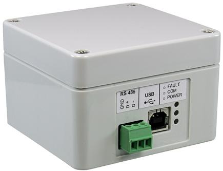 58 (B) 95 (H) 17 (D) mm Vikt: 0,056 kg 5101342-00A SERIAL MASTER MODULE RS485 SMM Denna modul ansluts på RS485 nätverket av sammankopplade ASD detektorer för att sedan kopplas in på en USB-port i