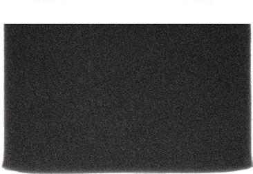 80 (B) 117 (H) 80 (D) mm 5101352-00A FILTER MAT X-LARGE FILTER MAT Utbytesfilter