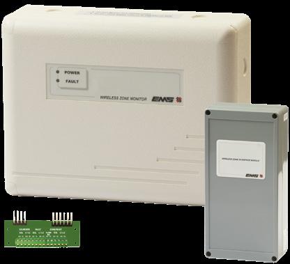 Trådlösa system TRÅDLÖSA SYSTEM 5101415-00A WIRELESS ZONE MONITOR KIT EK-10-0001 EN54-25 intygat trådlöst kit som kan anslutas mot vilket konventionellt eller adresserbart brandlarm som helst via I/O