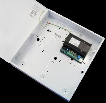 Strömförsörjningen har transientskydd och skydd mot överlast. Batterier ingår ej.