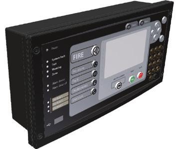 Repeaterpaneler & tillbehör 5100195-70A CTRL/REPEATER M4,3 OEM FIRE SE Control/Repeater Panel M 4.3 används vid montering av en eller flera externa kontroll-/ manöverpaneler (max åtta CM 4.