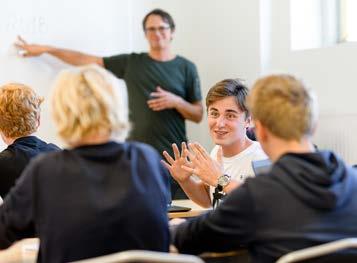 Därför lägger vi stor vikt vid att du blir väl förberedd för studier vid ett universitet eller högskola.