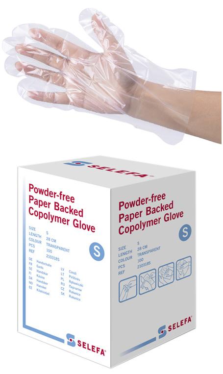 Upphandlade undersöknings- och skyddshandskar - Plast/Polyeten (PE) PE Polyethene Gloves Papyrus