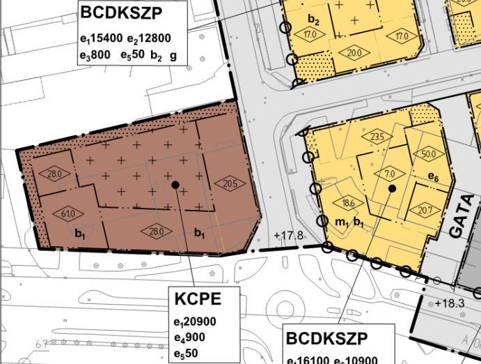 Sida: 3 (7) Kompletterande riskbedömning - Del av "Detaljplan vid Olof Asklunds Gata" Wallenstam AB Göteborg Datum: 2018-02-15 3 OBJEKTSBESKRIVNING Programförslaget illustreras i Figur 1 nedan.