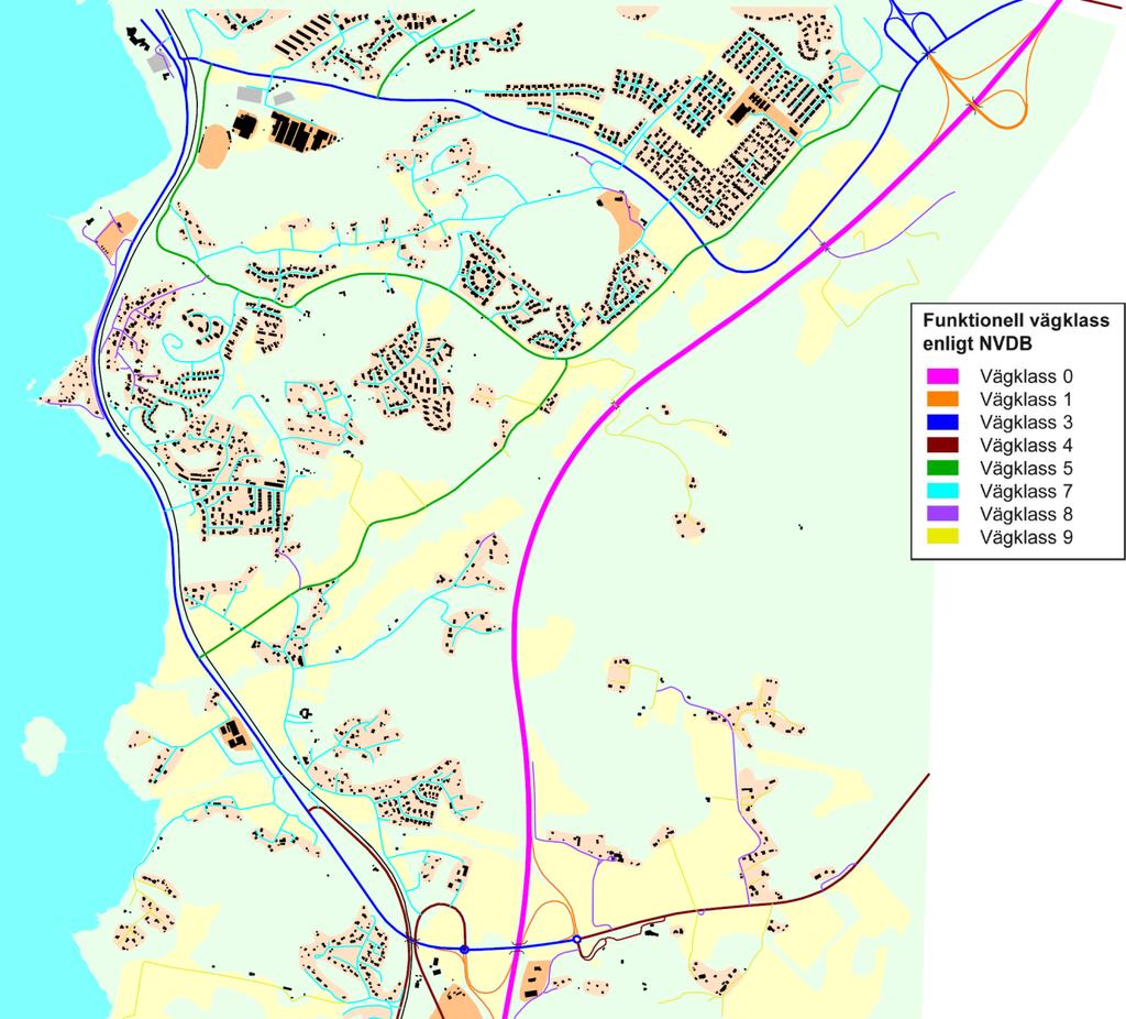 7 (28) Ucklumsvägen Hallernaleden Väg 160 Bohusbanan Väg 647 E6 Figur 2: