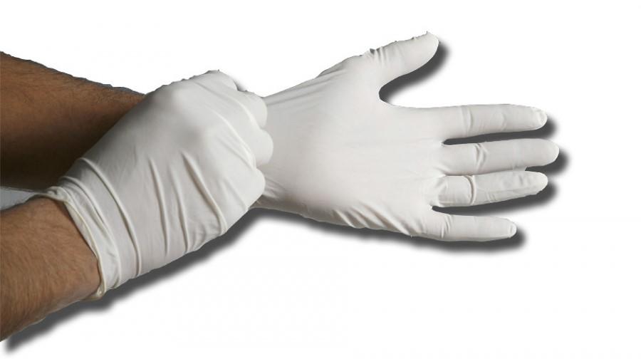 Användning av handskar* sker vid kontakt med sår, blod, sekret, urin, avföring, agens eller ytdesinfektion. Skyddshandskar kastas direkt efter användning.