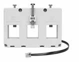 Plomberbara anslutningar (EM270) TCD-X Anpassad för att monteras vid effektbrytare Auto-detektering av omsättningstal för primärström Basenheten anpassad för skruvmontage eller på