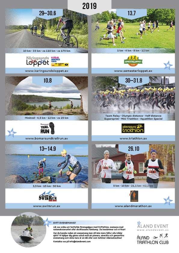 Interested in several races?