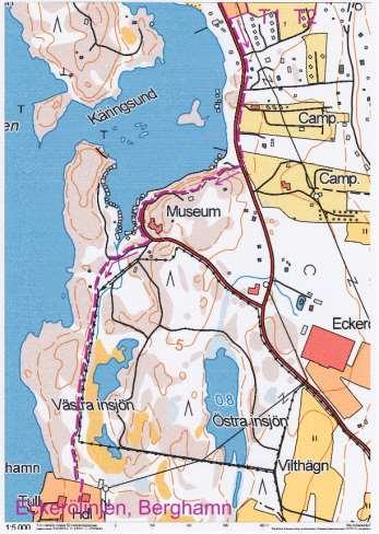 Cycling profile Running profile Walking path to Eckerö