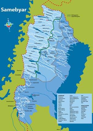 Inom renskötselområdet är renskötseln organiserad i 51 samebyar (figur 2).