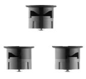2,20 32101571 Hunter 10 F - 360 Rood Radius = 3,0 m. 2,20 32101572 Hunter 12 Q - 90 Groen Radius = 3,7 m.