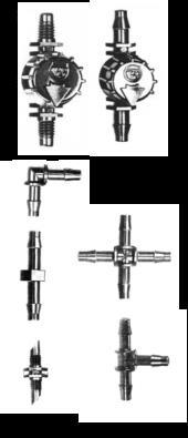 draad x M4 draad 0,18 32102118 Plug 4 mm 0,06 32102119 Microkraan M4 draad x M4 draad 1,16