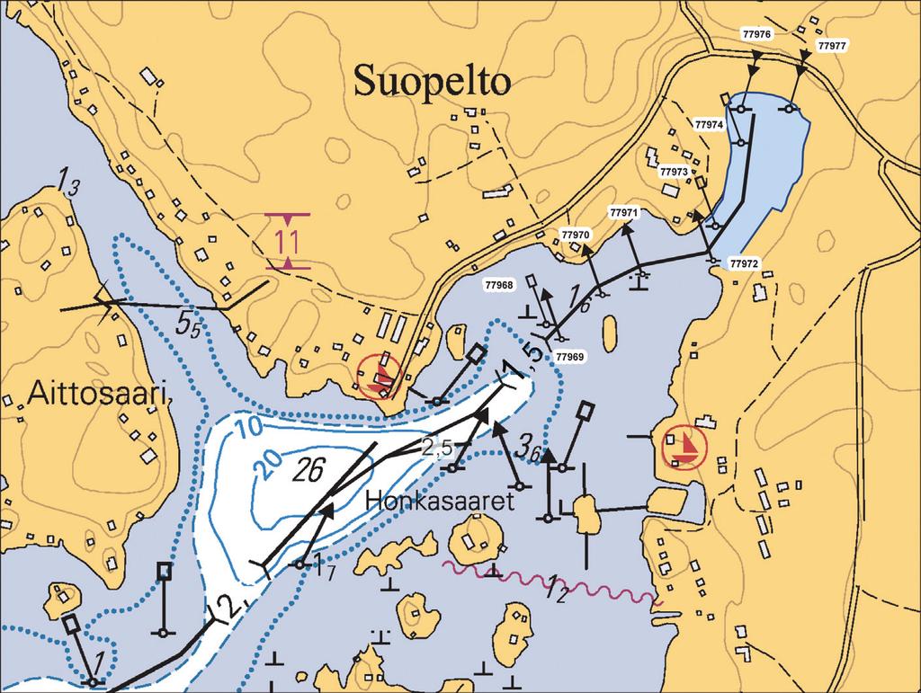 27 IV. Rantaviivamuutokset Ändrad strandlinje Amended coastline.