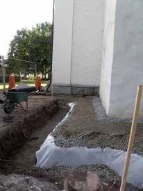 under rampen på en