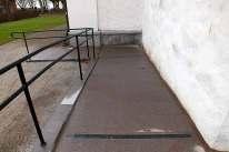 plats i stenmjöl.