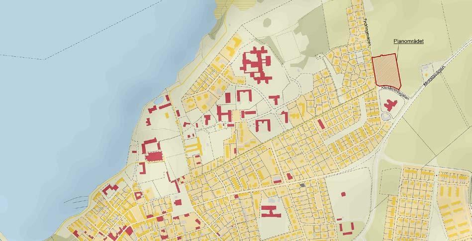 INLEDNING 5 (20) BAKGRUND Plan- och bygglovavdelningen fick 2015-04-14 46 i uppdrag av bygg- och miljönämnden att arbeta fram en förstudie för området öster om Tycklingevägen (utredningsområde 1 i