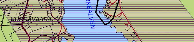 Talma sameby har en svår renpassage på Torneälven som går över udden vid Kurravaara 6:45.